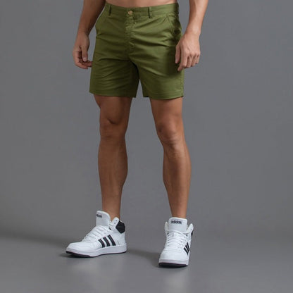 Shorts de running homme beige léger