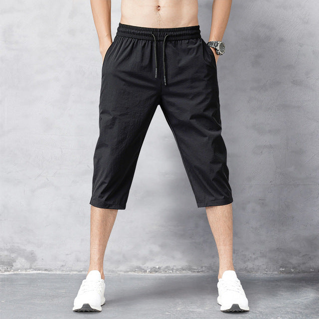 Pantalon Homme 3/4 Nylon Séché Rapide - BerlinGlamour