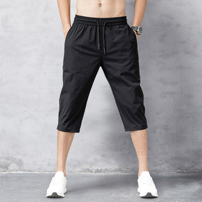 Pantalon Homme 3/4 Nylon Séché Rapide - BerlinGlamour