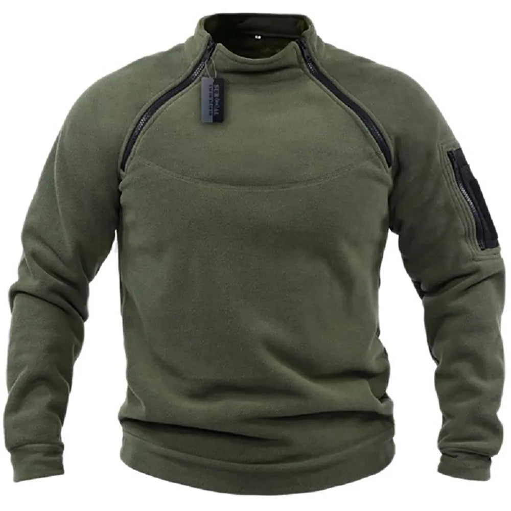 Doudoune Homme Hiver Longue avec Poche et Fermeture Éclair - PanierRoyale