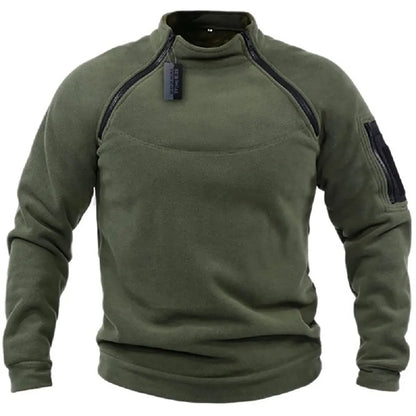 Doudoune Homme Hiver Longue avec Poche et Fermeture Éclair - PanierRoyale