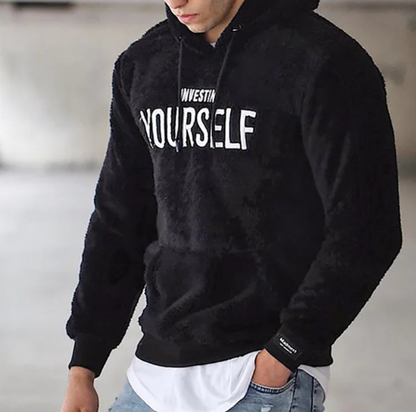Sweat à Capuche Mode avec Imprimé Investir en Soi pour Looks Détendus