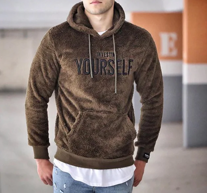 Sweat à Capuche Mode avec Imprimé Investir en Soi pour Looks Détendus