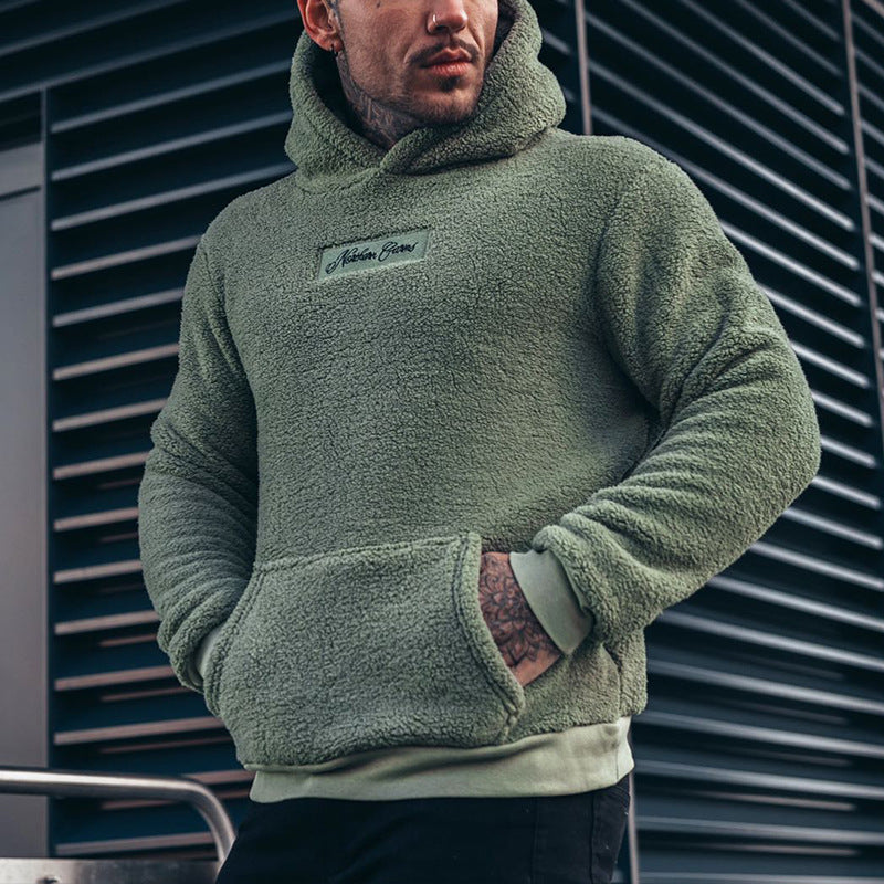 Sweat à Capuchon Homme - Fleece Doux avec Poche Kangourou - BerlinGlamour