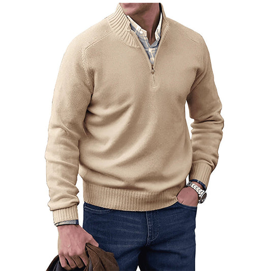 Pull Homme Classique Zippé pour Tous Les Jours - BerlinGlamour