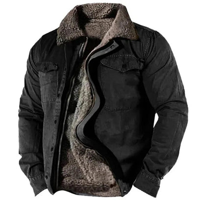 Veste Hiver Polaire Doublée pour Homme
