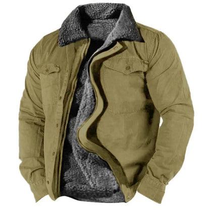 Veste Hiver Polaire Doublée pour Homme