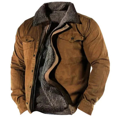 Veste Hiver Polaire Doublée pour Homme