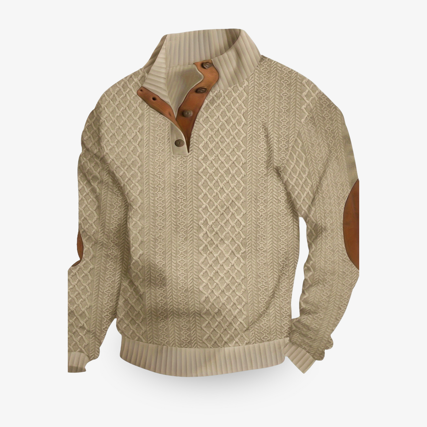 Pull Homme Hiver Laine Épaisse et Confortable - PanierRoyale