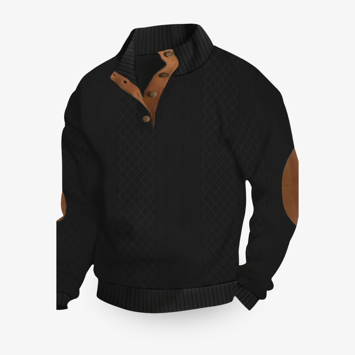 Pull Homme Hiver Laine Épaisse et Confortable