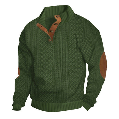 Pull Homme Hiver Laine Épaisse et Confortable