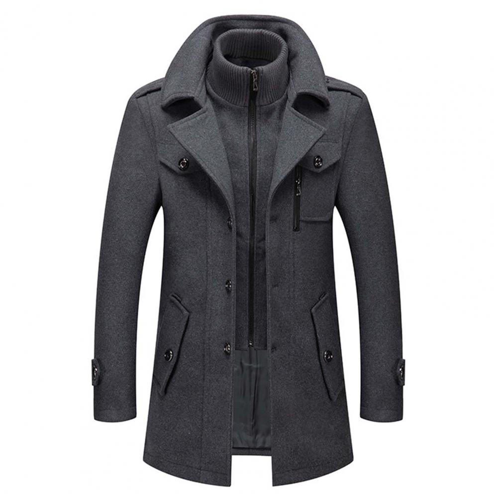 Manteau Homme Imperméable et Chauffant
