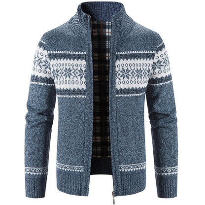 Veste Hiver Homme Laine Épaisse Zippée - PanierRoyale