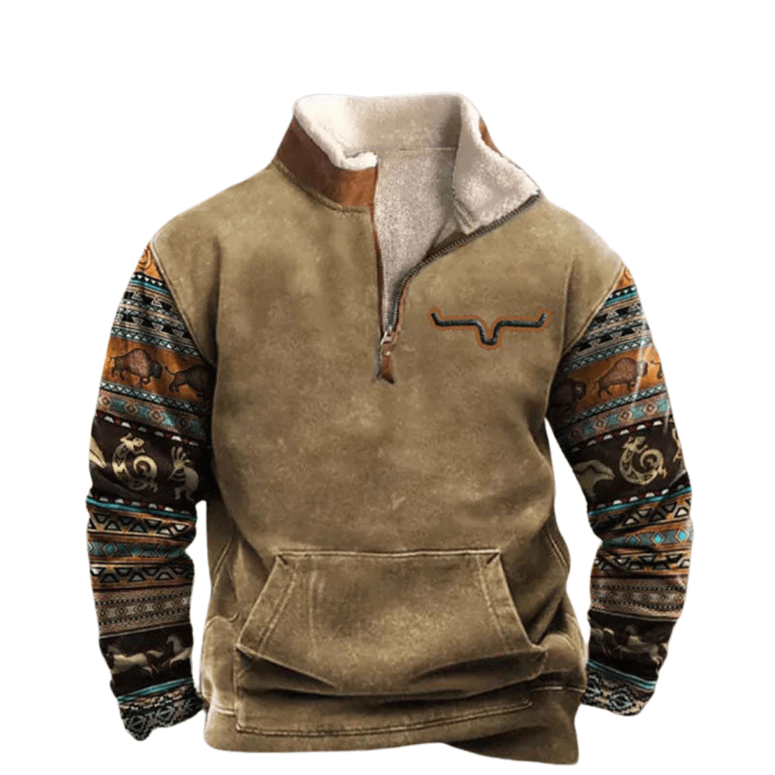 Sweat Zippé Homme Confortable et Élégant