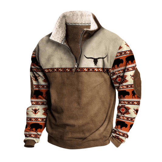 Sweat Zippé Homme Confortable et Élégant - PanierRoyale