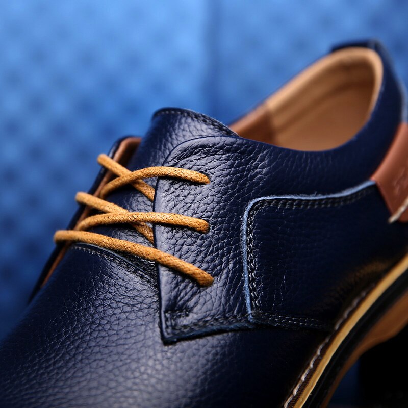 Chaussures Oxford Cuir Homme Noir ou Brun