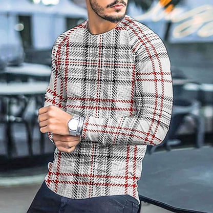 Pull en Maille Zébré Chic Homme