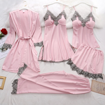 Pyjama femme en soie douce et légère