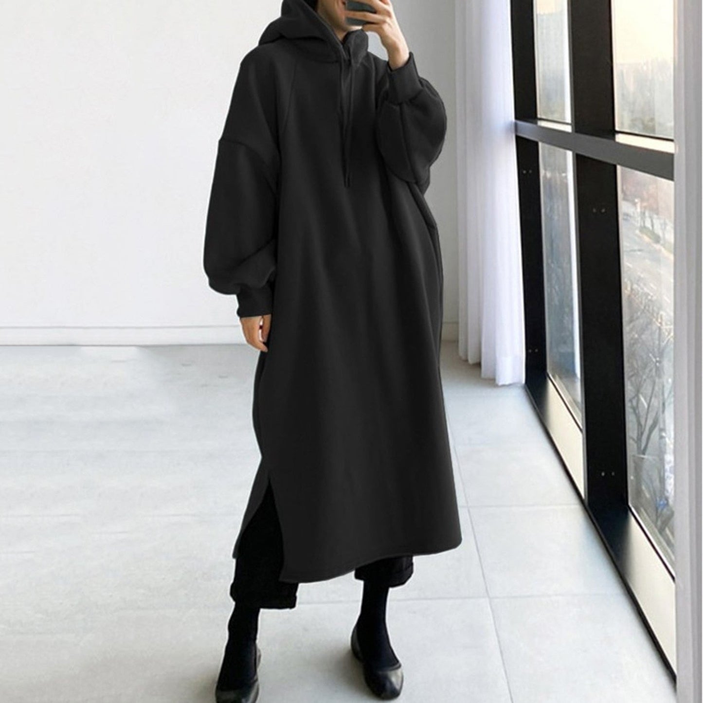 Manteau Femme Capuche Élégant et Chauffant