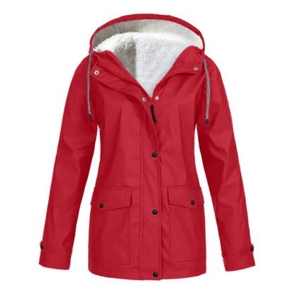 Veste Imperméable Femme Douce et Chaude