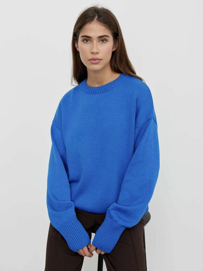 Pull Cachemire Doux Femme Hiver