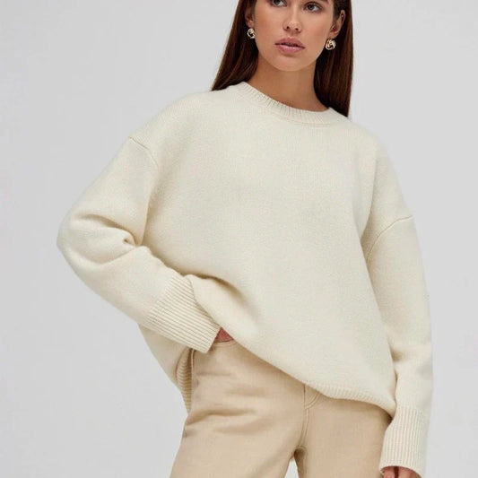 Pull Cachemire Doux Femme Hiver - PanierRoyale