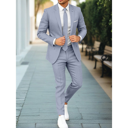 Costume Homme Décontracté 2 Pièces Casual