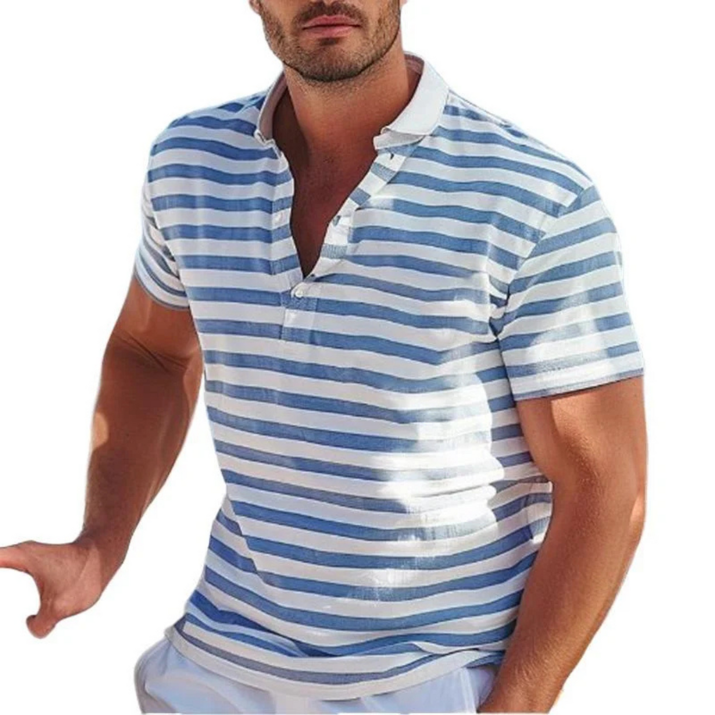 Chemise Polo Classique À RAYURES - luxestyle