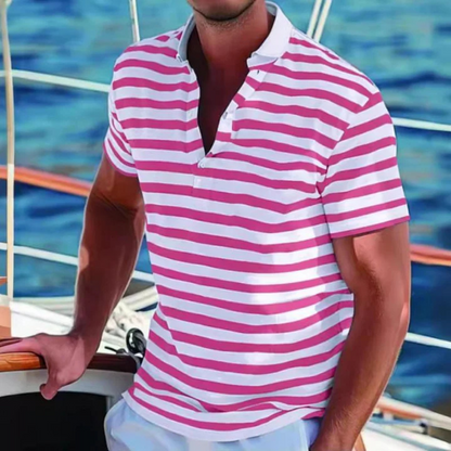 Chemise Polo Classique À RAYURES