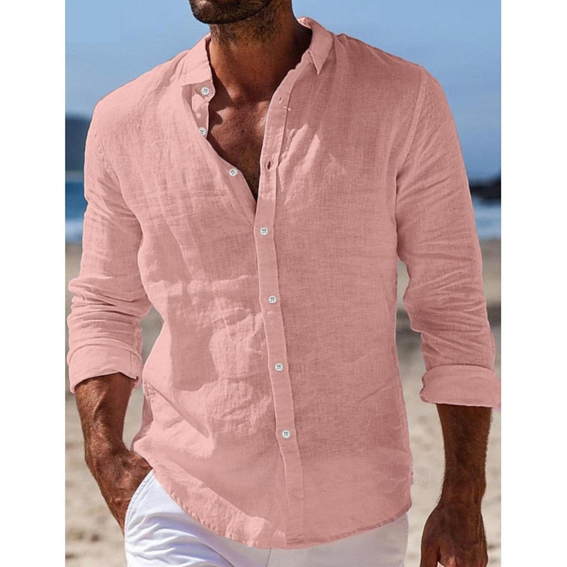 Chemise Homme Classique en Coton pour Un Look Chic - PanierRoyale