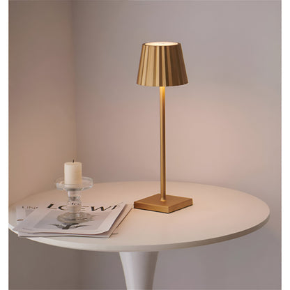 Lampe de Table LED sans Fil avec Dimmer tactile, Aluminium, 3 Niveaux de Luminosité