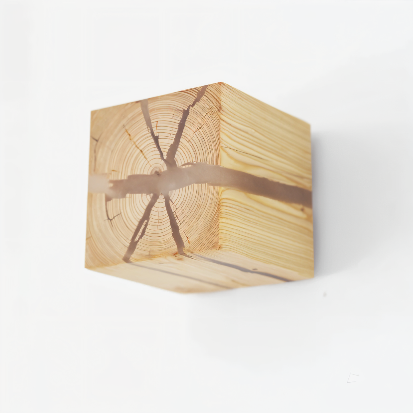 Lampe Murale Bois LED Naturel Moderne