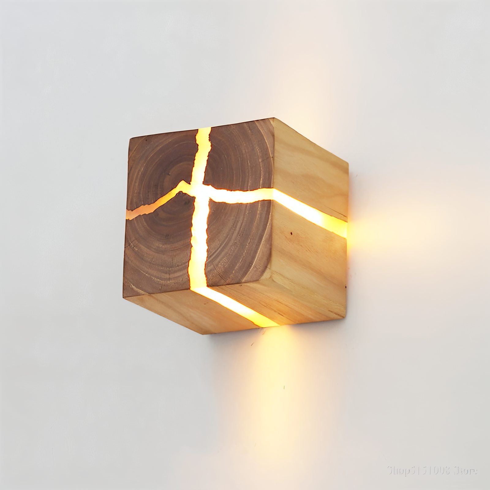 Lampe Murale Bois LED Naturel Moderne - BerlinGlamour