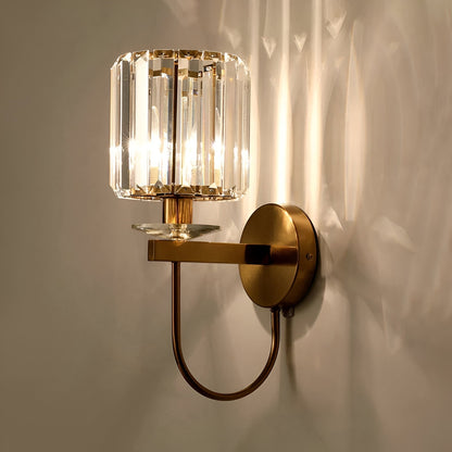 Lampe Murale Élégante en Or Vintage - BerlinGlamour