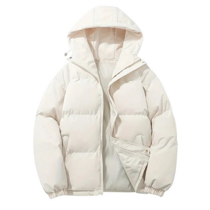 Veste d'hiver noir réversible et chaud pour homme