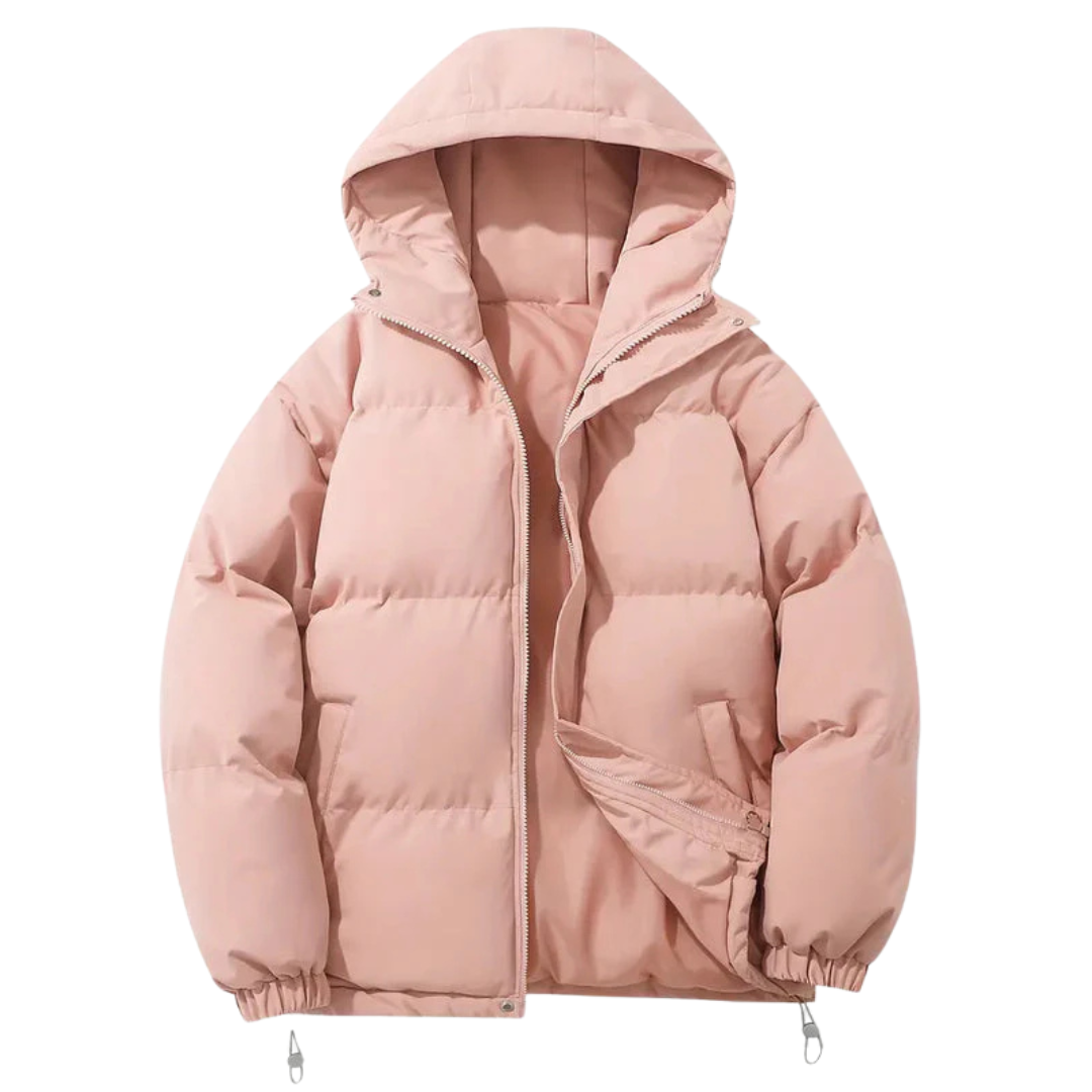 Veste d'hiver noir réversible et chaud pour homme