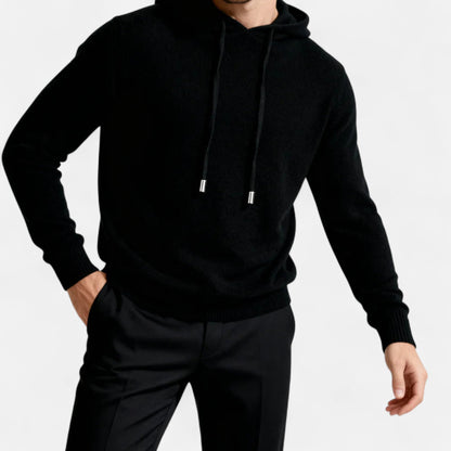Pull Homme Laine Brun Chaud Hiver