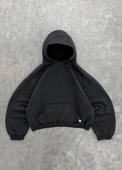 Sweat à capuche streetwear noir pour homme - PanierRoyale