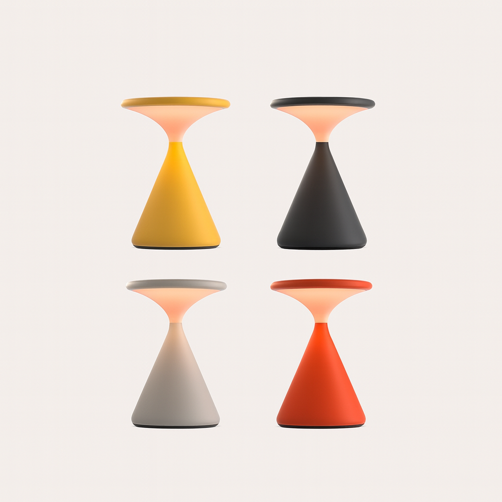 Horalia™ – lampe de table led rechargeable ambiance chaude réglable