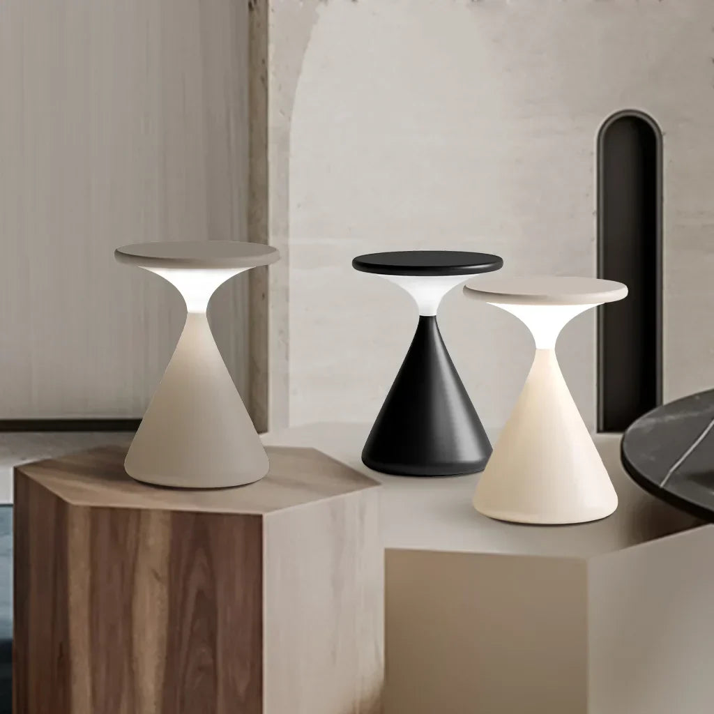 Horalia™ – lampe de table led rechargeable ambiance chaude réglable
