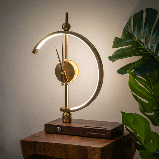 Horlogia™ – Lampe Pour Table De Nuit Chargeur + Horloge Intégrés