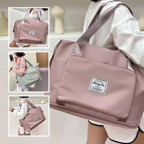 Sac de Voyage Léger et Compact avec Fermeture Éclair - PanierRoyale