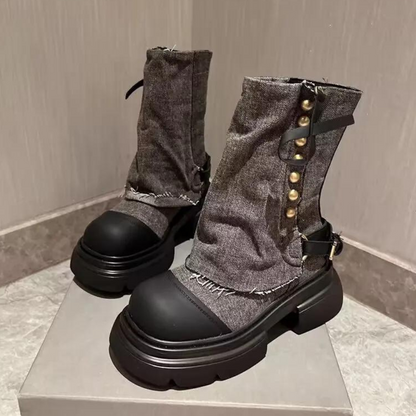 Bottes Jeans Femmes à la Mode