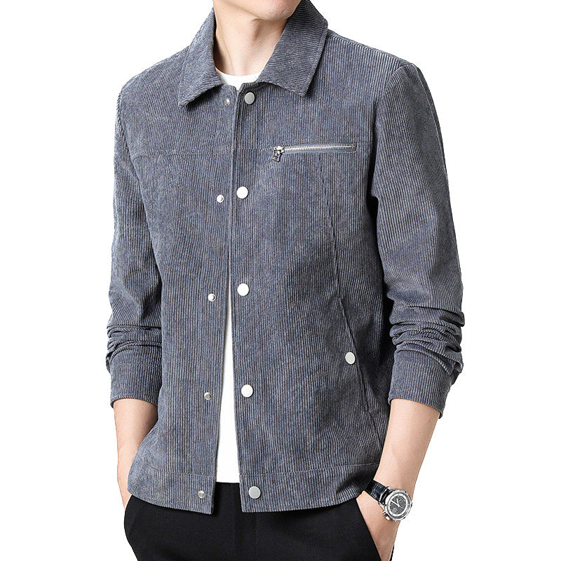 Blouson Homme Cuir Classe et Élégant