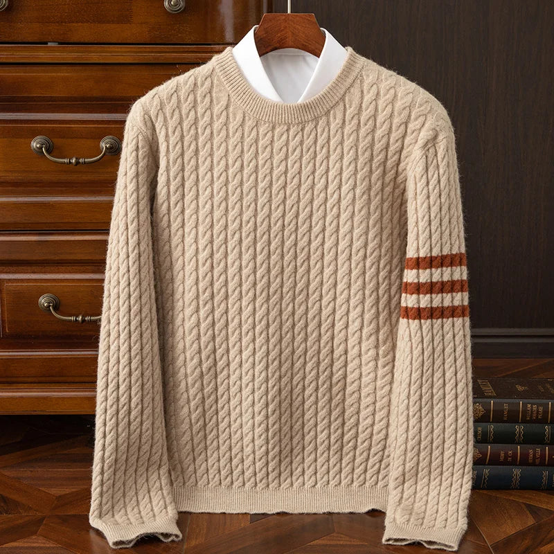 Pull en laine mélange pour homme - BerlinGlamour