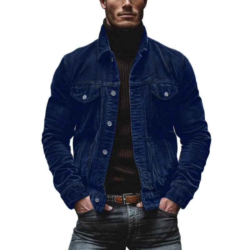 Blouson Homme Cuir Vintage Cllassique