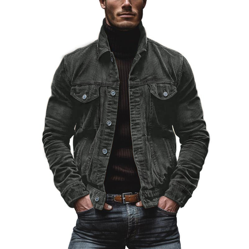 Blouson Homme Cuir Vintage Cllassique