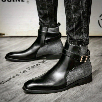 Bottines en Cuir pour Homme de Qualité