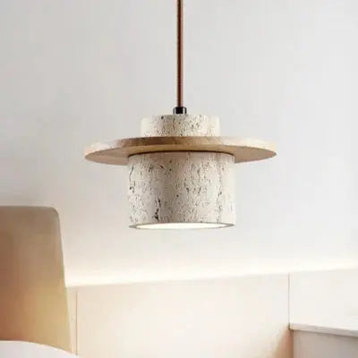 Lampe Suspendue Travertin Élégante - BerlinGlamour