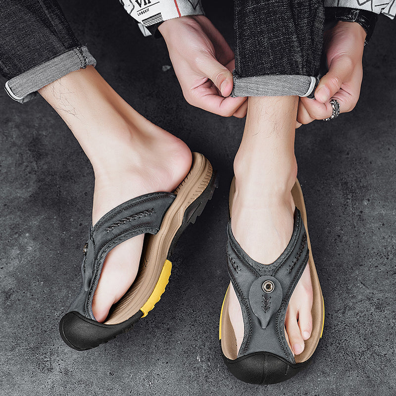 Sandales Orthopédiques Homme Confort